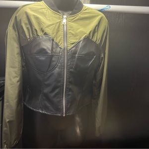 AKIRA Faux Leather Jacket
